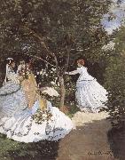 Women in the Garden, Edouard Manet
